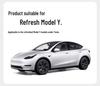 Обновленный коврик для пола Tesla Model Y & 3: Алюминиевый сплав Полностью охватывающий TPE Коврик и Накладка на педаль