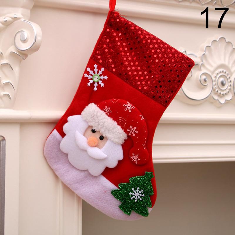 Christmas Sockings Christmas Gift Bags Decorations Christmas Holiday Gifts Christmas Tree Decorations Gift Packaging Bags