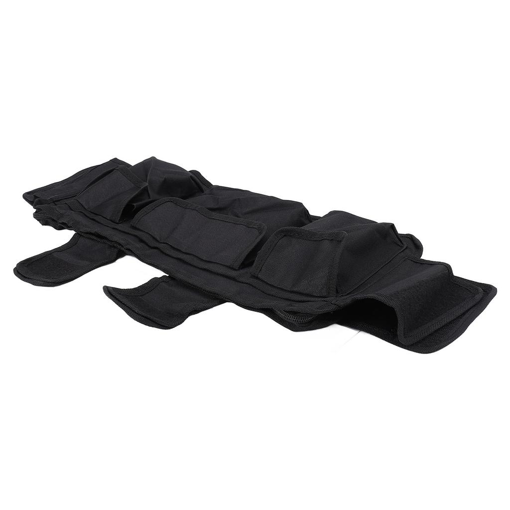 Сумка для ходьбы для пожилых людей, складная сумка для хранения ходунков из ткани Оксфорд с несколькими карманами