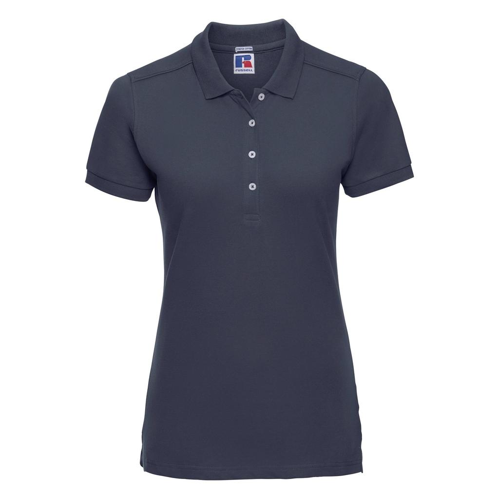 Russell Womens/Ladies Stretch Short Sleeve Polo Shirt
