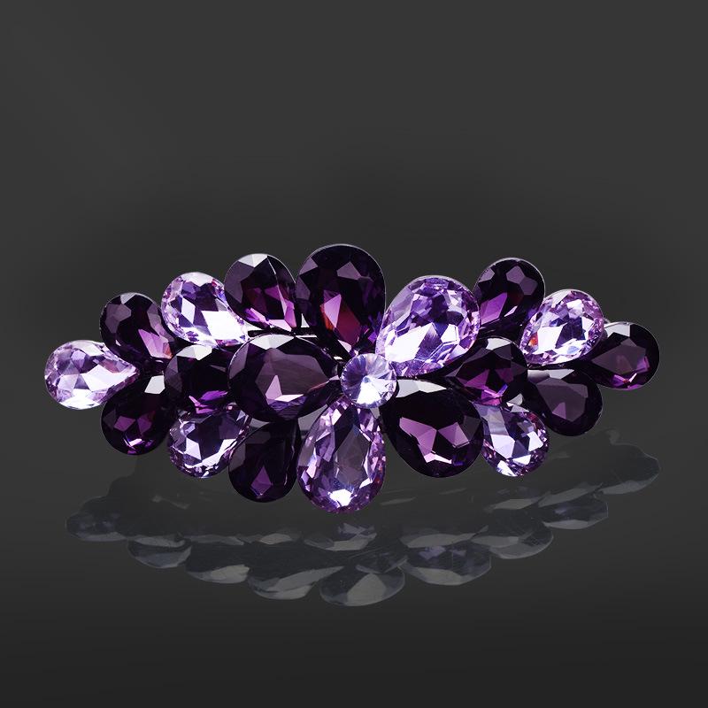 Элегантная шпилька со стразами: Аксессуар для волос в корейском стиле для женщин