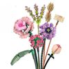 Bricks Flower Bouquet Building Set - Unique DIY Home Decoration for Girls - Artificial Flowers & Botanical Collection No Box