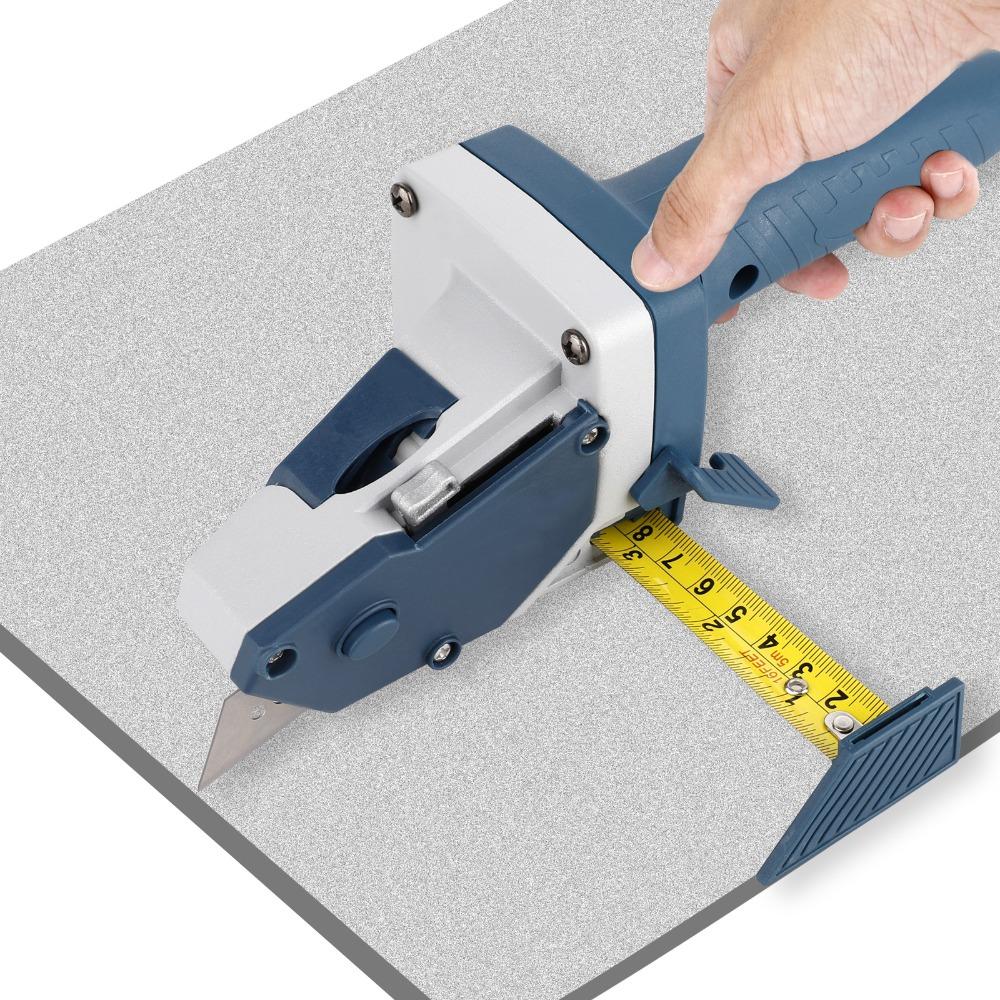 Alloy Material Gypsum Board Cutting Tool With Measurement Scale All-in-one Hand Tool DIY