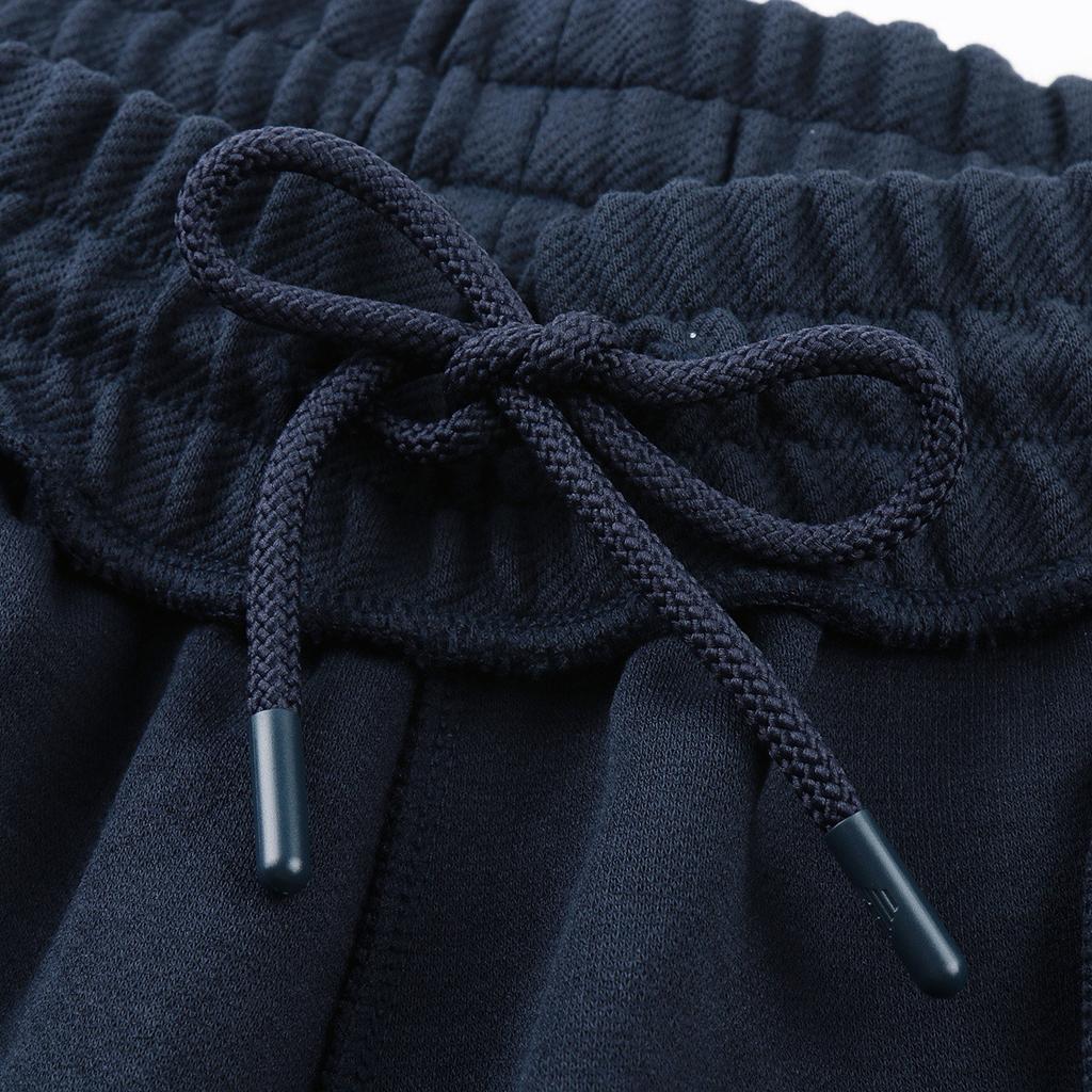Emporio Armani FW25 Однотонные повседневные брюки средней посадки на резинке для мужчин, низ EM000500-AF15006-UB102