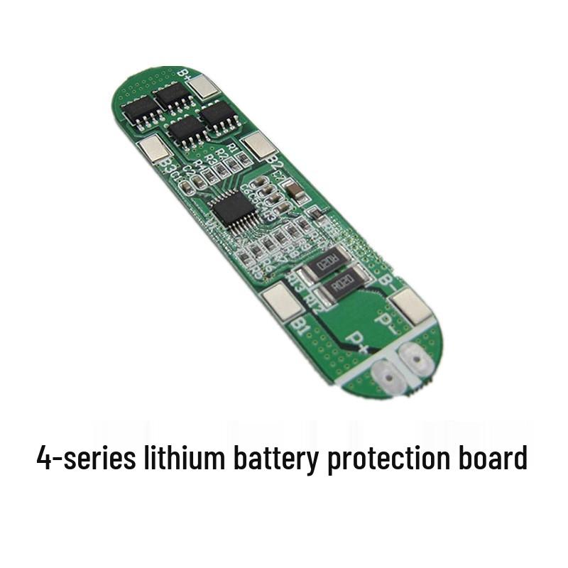 4S 14.8V 18650 LiPo Battery Protection Board, 16.8V Overcharge/Overdischarge Protection, 12A Current Limit