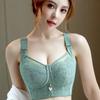 Bra Women's Underwear Anti-sagging No Steel Ring Fat Gathering Adjustable Cup Bra 34-50 CDE