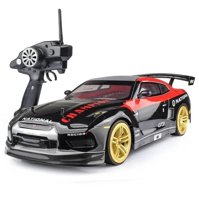 Wltoys 1:10 4WD 70 км/ч Дрифт-машина на радиоуправлении Дрифтовые колеса Защита от столкновений Внедорожные Высокоскоростные машины Внедорожник 4×4 Игрушки Машина с аккумулятором