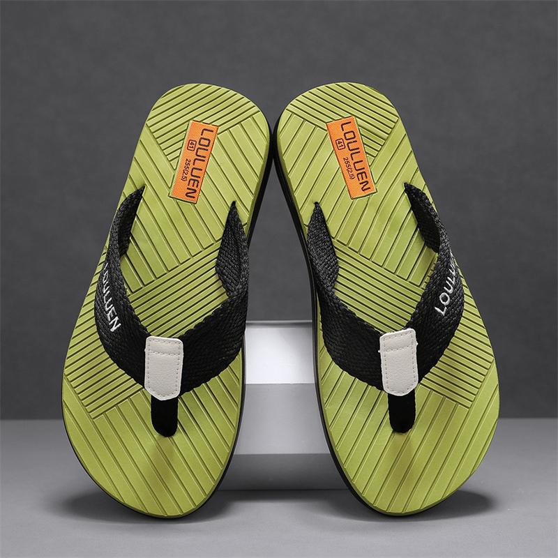Модные мужские шлепанцы, модные мужские пляжные сандалии, мягкие летние тапочки для отдыха на открытом воздухе, размер 39-45