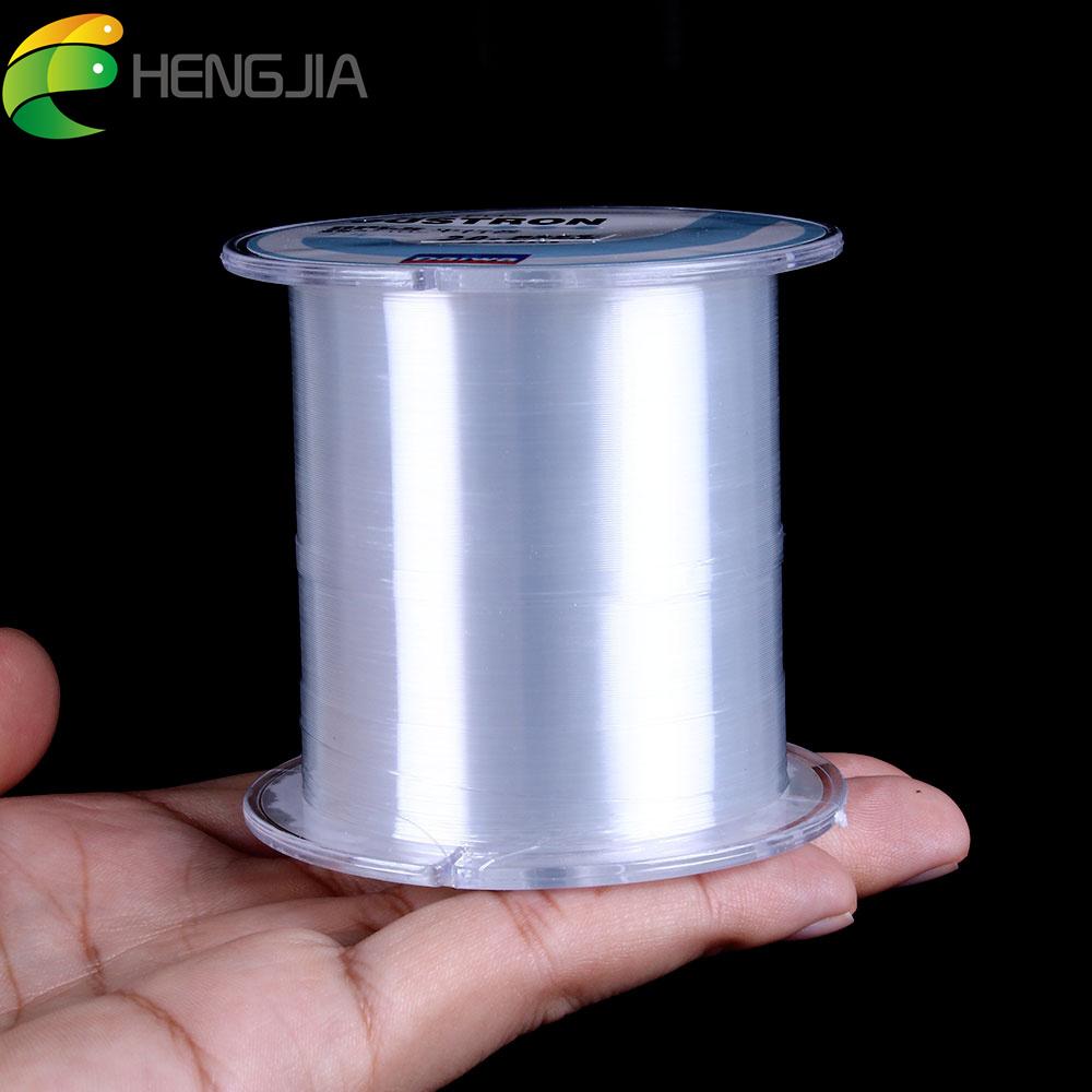 New Durable Transparent Fly Carp Nylon Fishing Line 500M EXTREME SUPER STRONG NYLON FISHING LINES Linha Pesca Multifilamento