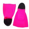 Silicone Training Short Fins: Adult & Children's Snorkeling and Freestyle Diving