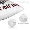 God With Us Nordic Throw Pillow Covers Bedroom Decoration Coat Of Arms Of The German Empire Flag Car Cushion