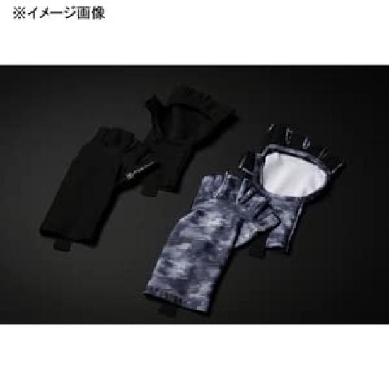 Jackall Охлаждающие перчатки с защитой от УФ-лучей, Размер L, Черные