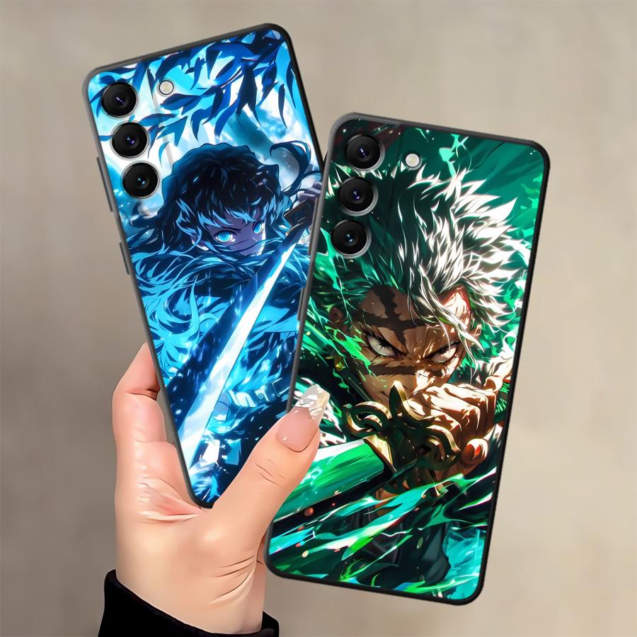 Чехол Demons Anime Slayer для Samsung Galaxy A01 A02 A06 A03 Note 20 Ultra 9 10 A04 A30 A40 A10 A20 A50 A70 A05 Мягкая задняя панель телефона