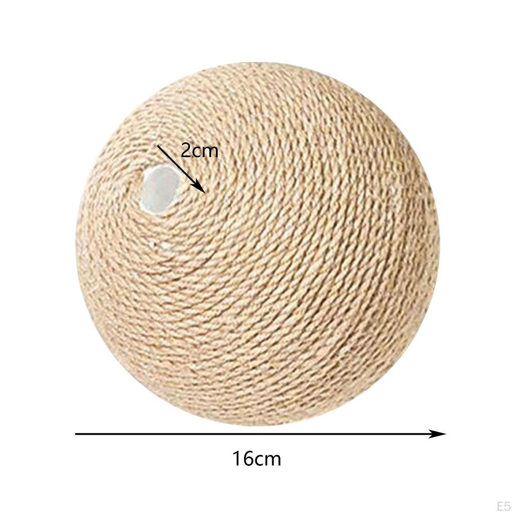 Cat Scratching Ball for Pet Kitten Toy Sisal Catching