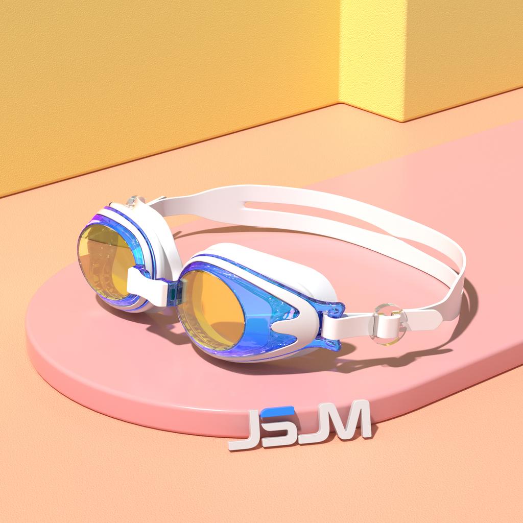 Новые детские очки для плавания, противотуманные, анти-УФ, очки для плавания, силиконовые, регулируемые, профессиональные очки для плавания, унисекс