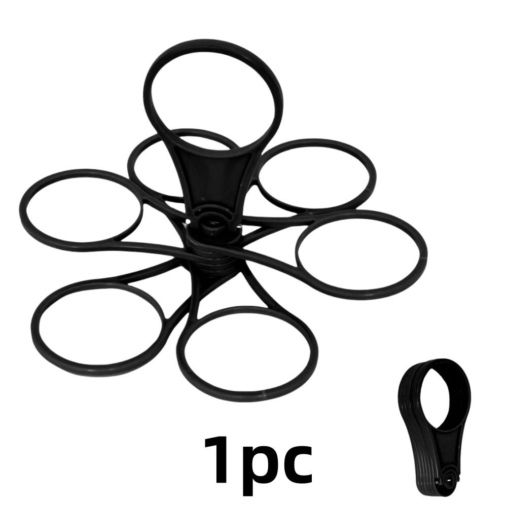 1/2 шт. Складной подстаканник с прочной ручкой, карманный, портативный, для напитков, для баров, для кофе и пивных стаканов на вынос, аксессуар