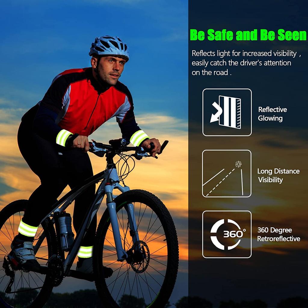 [U-NEST] Reflective sash + reflective armband, set of 4, reflective