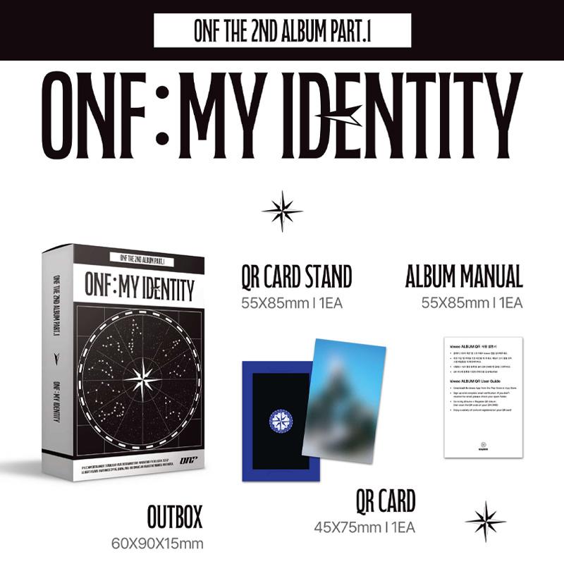 ONF The 2nd Album Part.1 ONF:MY IDENTITY (kiwee ALBUM)