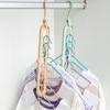 Space Saving Magic Clothes Hangers Closet Organizer Multi-Functional Storage Hanger 9 Hole Hanger