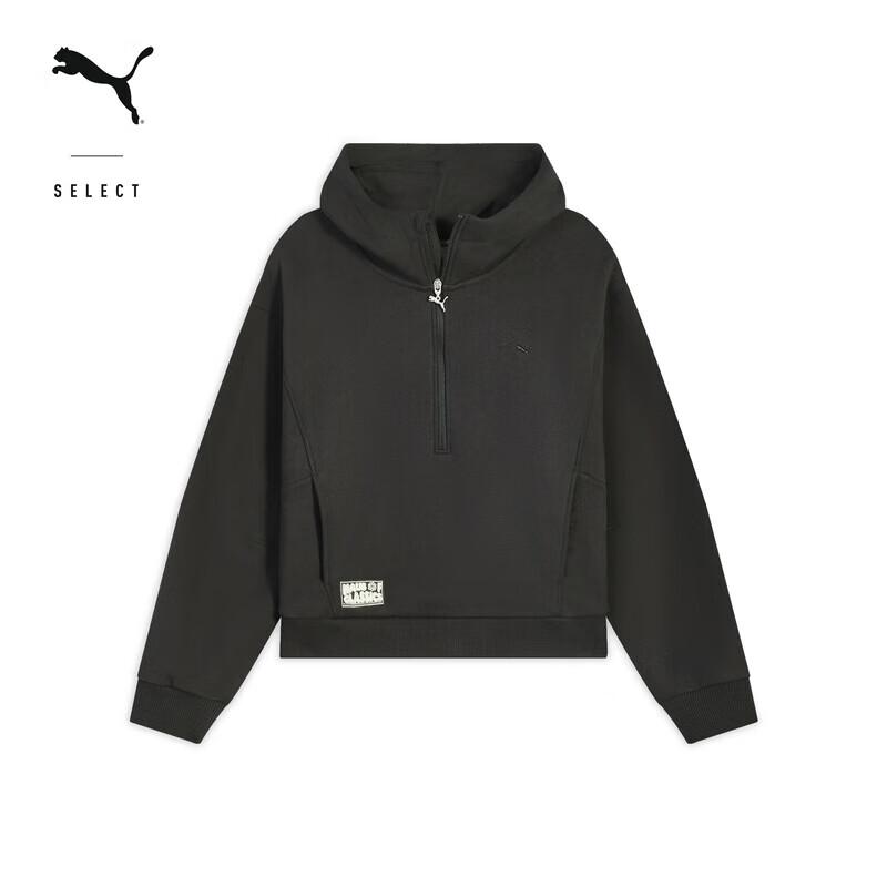 Puma Женская толстовка с капюшоном на молнии до середины, на флисовой подкладке 633515
