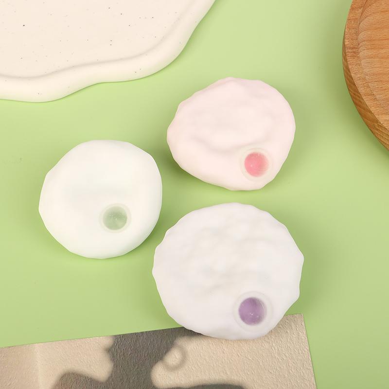 Мультяшная имитация молочного аромата жемчужно-снежная кожа ручной работы сжимаемый мячик игрушка для снятия стресса