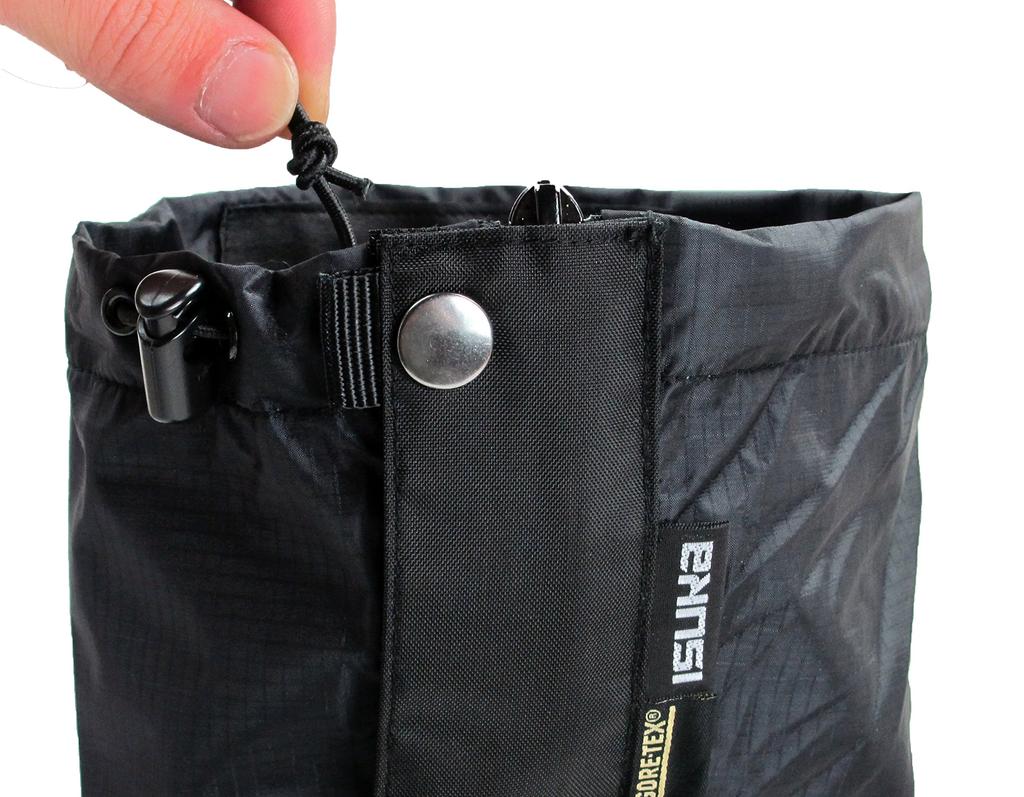 Isuka Light Front 246301 (ИСУКА) Гетры Gore-Tex, на молнии, черные,