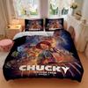 3pcs Chucky Alterian Crew Season 1 Design Printed Quilt Set Soft and Comfortable Quilt Cover for Bedroom Set .H014
