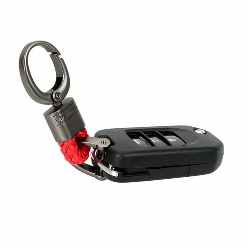 1 PC Gift Creative Motorcycle Hanger Keychain Key Rings Hand Woven Buckle Car Key Holder Key Chain