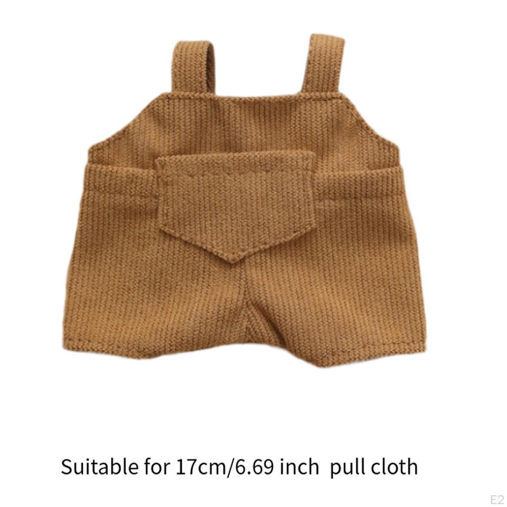 Комплект одежды для кукол с подтяжками для кукол-мальчиков ростом 17 см, подходит для различных мероприятий