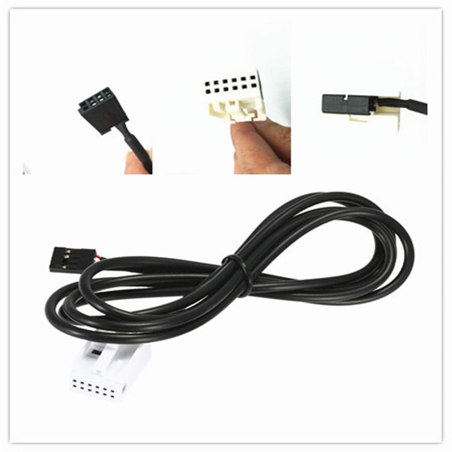 USB AUX IN провод для BMW CIC CD Host E60 E61 E63 E64 E87 E90 E70 F25 F01 F02 F03