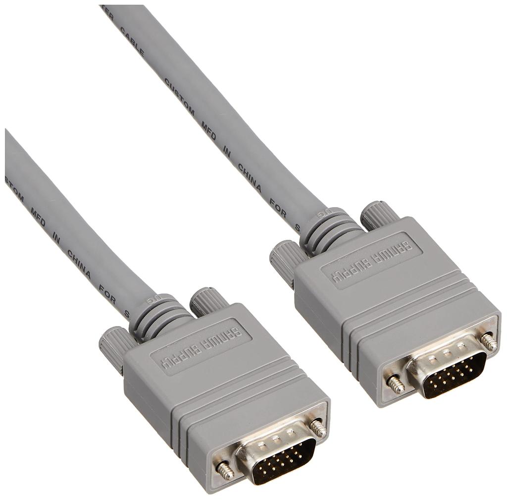 Sanwa Supply CRT Composite Coaxial Cable, 4m, Light Gray, KB-CHD154K2