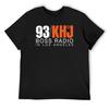 93 KHJ Boss Radio Футболка Эстетичная одежда топ роскошная футболка большие размеры Футболка с коротким рукавом мужская