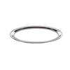 Steering Wheel ABS Chrome Trim Cover Logo Ring for Ford Focus 2 3 Fiesta Ecosport Kuga Auto Accessories