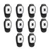 1-10PCS LED Clip Flashlight 3 Modes USB Rechargeable Clip On Cap Hat Light Night Running Safety Warning Light Portable Headlight
