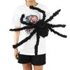 Horror Giant Black Plush Spider Halloween Party Decoration Props Kids Children Toys Haunted House Decor