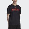 Adidas T Shirts Men's Black Crew Neck Moderate Straight Fit HD6359