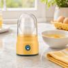 Yellow Pink Egg White and Yolk Mixer ABS PC Silicone Egg Spinner Manual Egg Shaker  Home Cooking