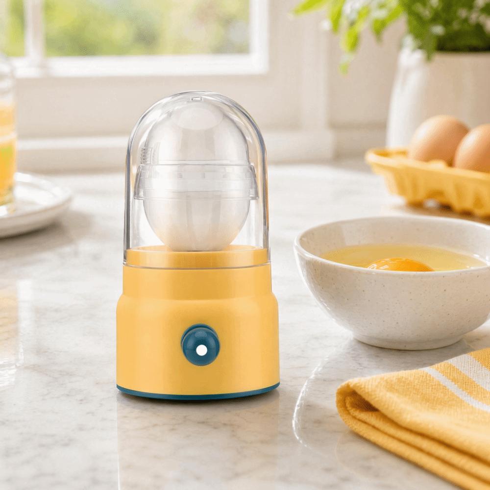 Yellow Pink Egg White and Yolk Mixer ABS PC Silicone Egg Spinner Manual Egg Shaker Home Cooking