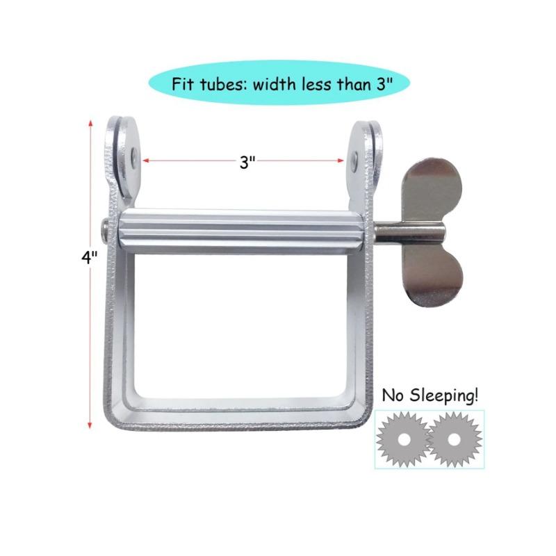 Премиальный Сверхпрочный Нержавеющий Стальной Пресс для Тюбиков Зубной Пасты, Краски, Многоцелевой Инструмент-Ролик для Косметики и Лекарств для H