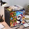The Hardworking Little Penguin 5D Diamond Painting Storage Basket Full Round Drill Mosaic Diamond Embroidery Cross Stitch Kits Home Decor Home Decor