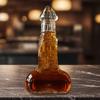 Funny Adult Liquor Dispenser Glass Wine Bottle Decanter Beverage Drink Dispenser for Home Bar Unique Gag Gifts for Men