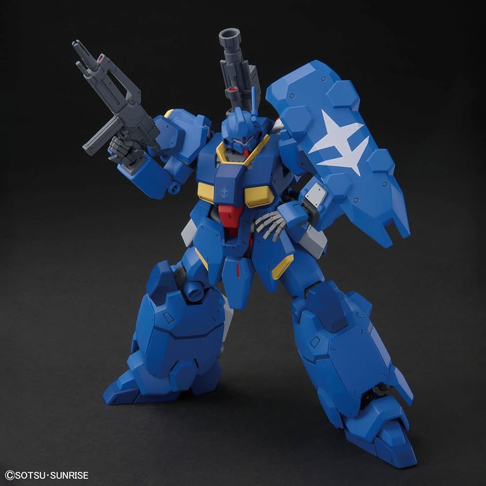 Bandai Spirits HG Mobile Suit Gundam Hathaway Gustav Karl 00 Type 1/144 Scale Plastic Model Kit Pre-painted Assembly Required