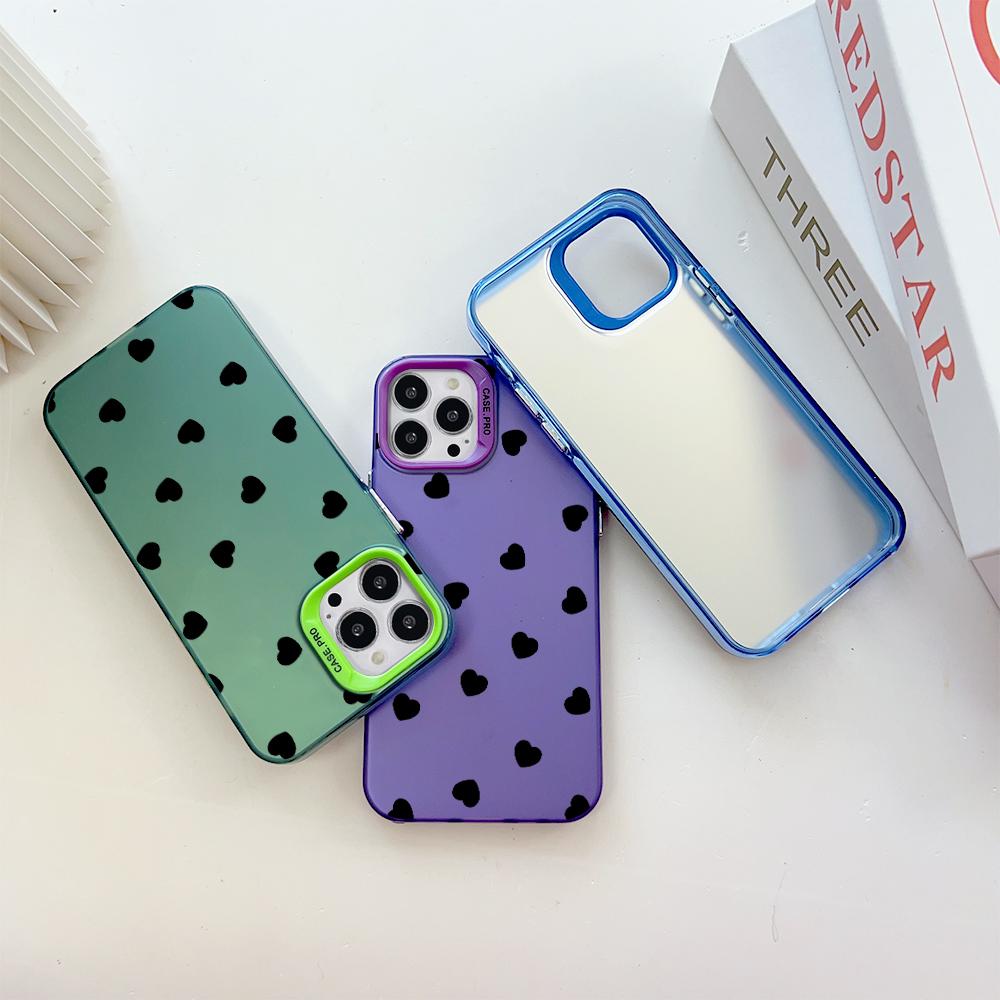 Окрашенный узор, цветной серебристый, двухсторонний, жесткий, противоударный чехол для телефона Xiaomi Redmi Poco