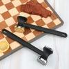Двусторонний молоток-размягчитель для мяса из алюминиевого сплава, инструмент из нержавеющей стали