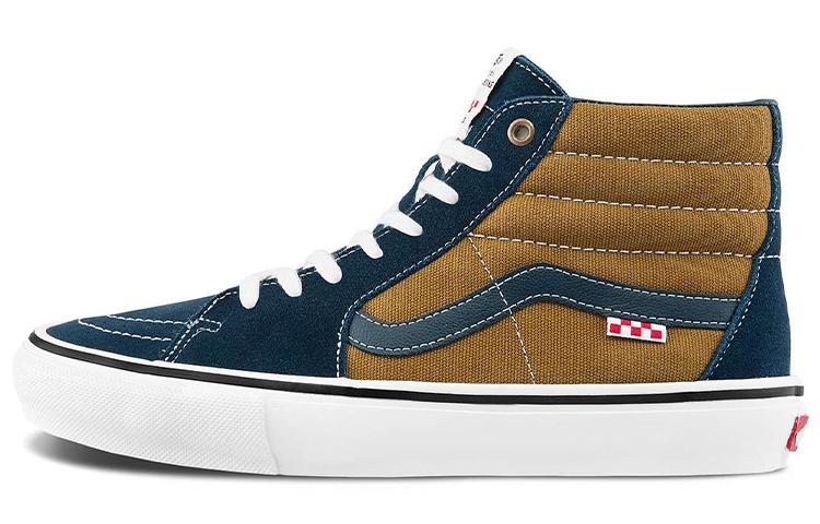 Sk8 Дэн Рейнольдс x Sk8 Скейт Vans-Hi 'Темно-синий Золотисто-коричневый' VN0A5FCC9CV
