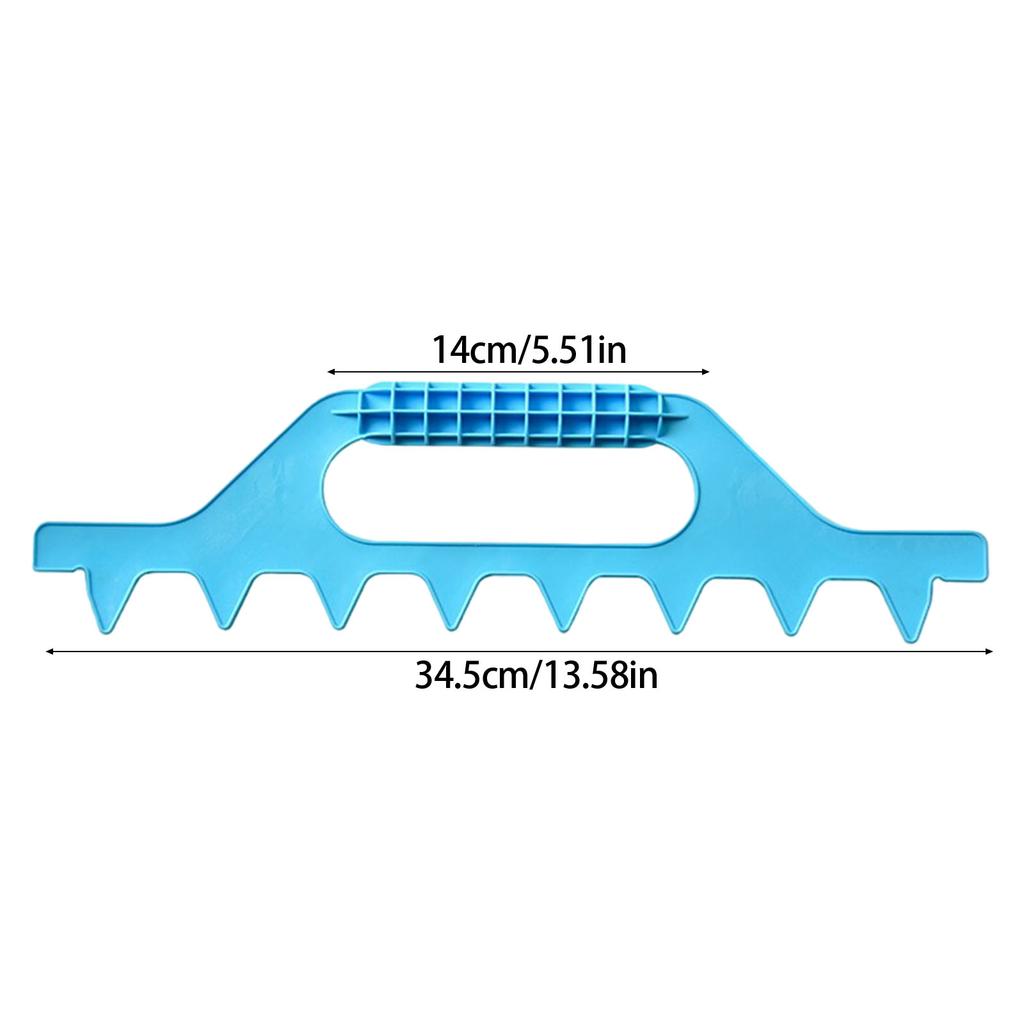 Набор из 2 пластиковых точных гребней для расстановки рамок улья с сотами для точных пчеловодческих операций с легкой конструкцией