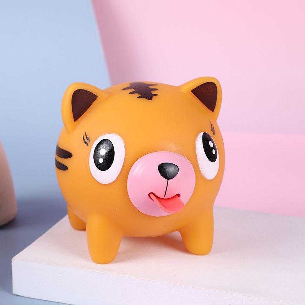 Игрушка Fidget Toys Растягивающиеся антистрессовые игрушки с высунутым языком Антистрессовые игрушки Говорящее животное Мяч-джаббер