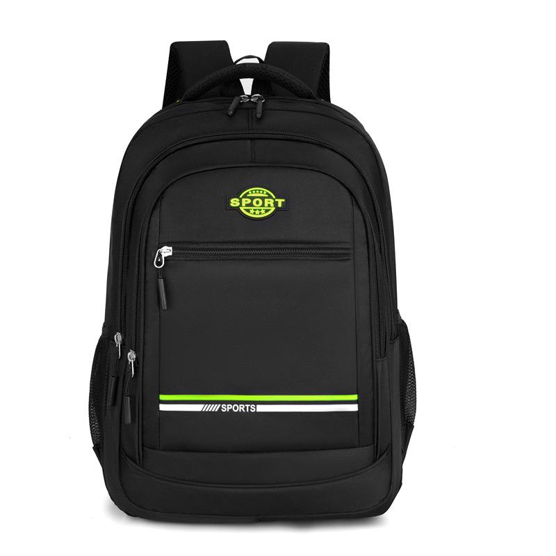 2026 Large Capacity Backpack for Men College High School Student Korean Style Outdoor Waterproof Laptop Business Travel Bag