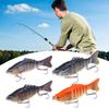 3/4/5 шт. Рыболовные приманки 3D Плавающие приманки с тройными крючками Реалистичный вид Яркий цвет Пресноводные Морские Искусственные приманки Жесткие приманки