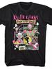 Men's Killer Klowns From Outer Space Movies Graphic T-shirt Black Retro Movie Theme Shirt Cotton Breathable Unisex Oversized